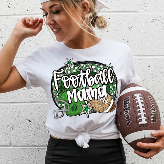 Football Mama - Green