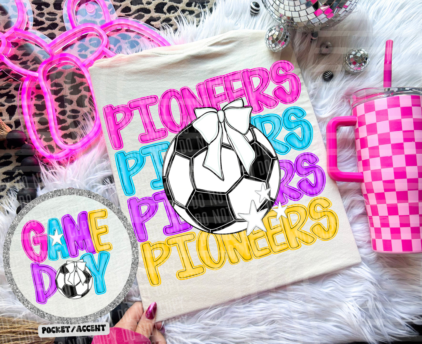 Pioneers Soccer Colorful