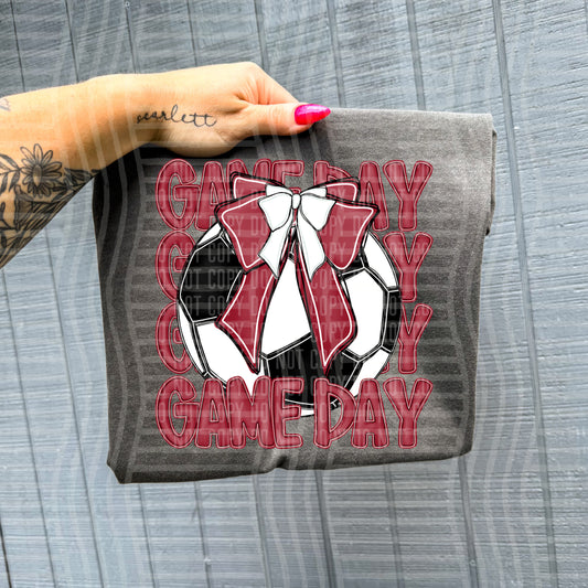 Game Day Maroon Soccer