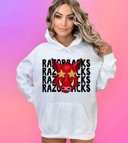 Razorbacks Hog Star Eyes